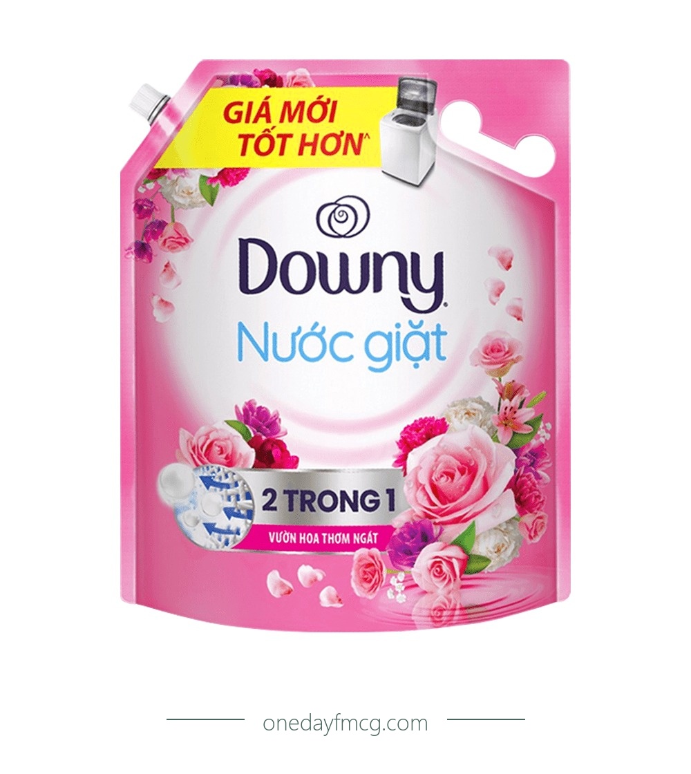 Downy Liquid Detergent 2in1 Fragrant Flower Garden 2.65kg x 5 pouches